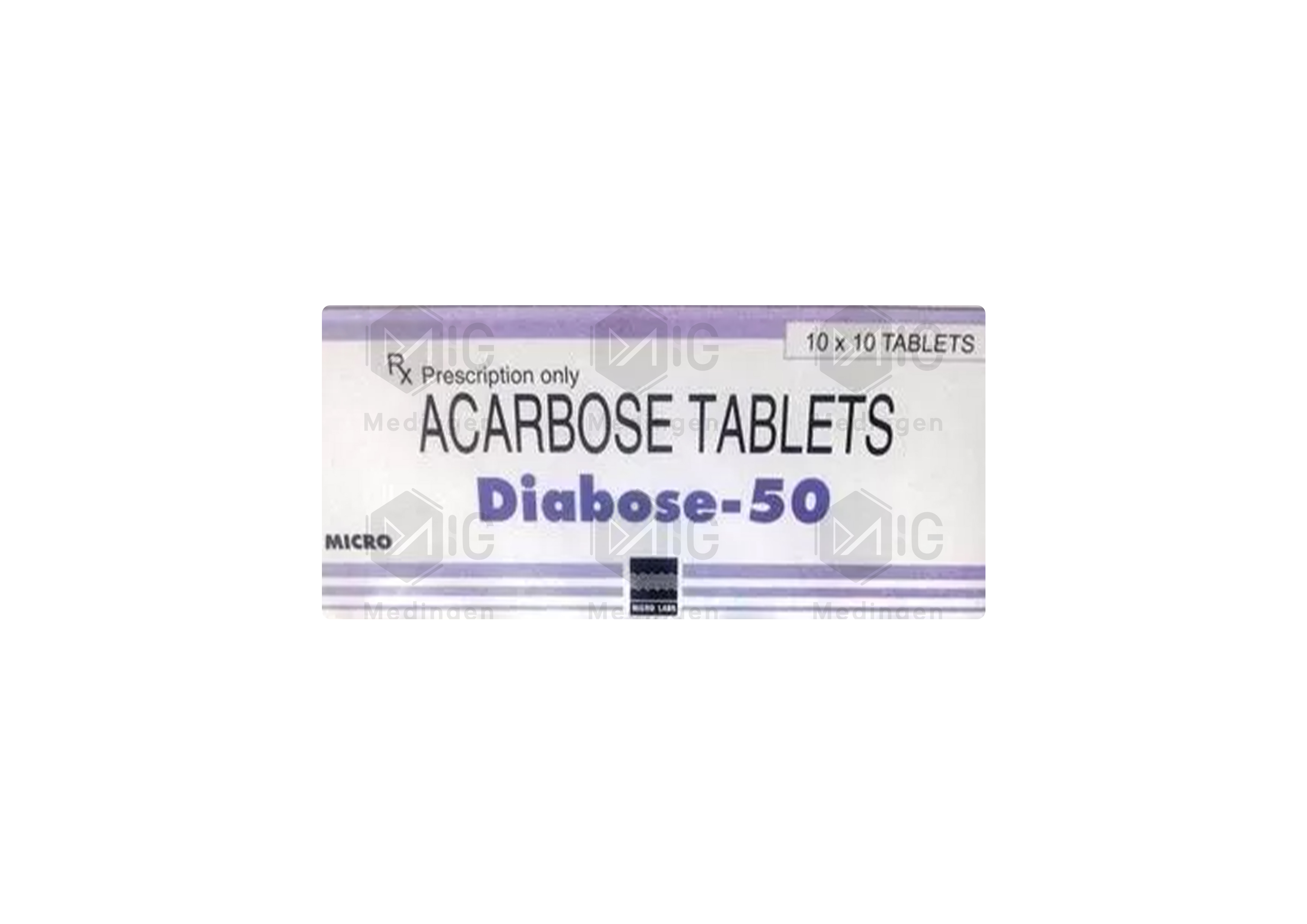 DIABOSE 50MG